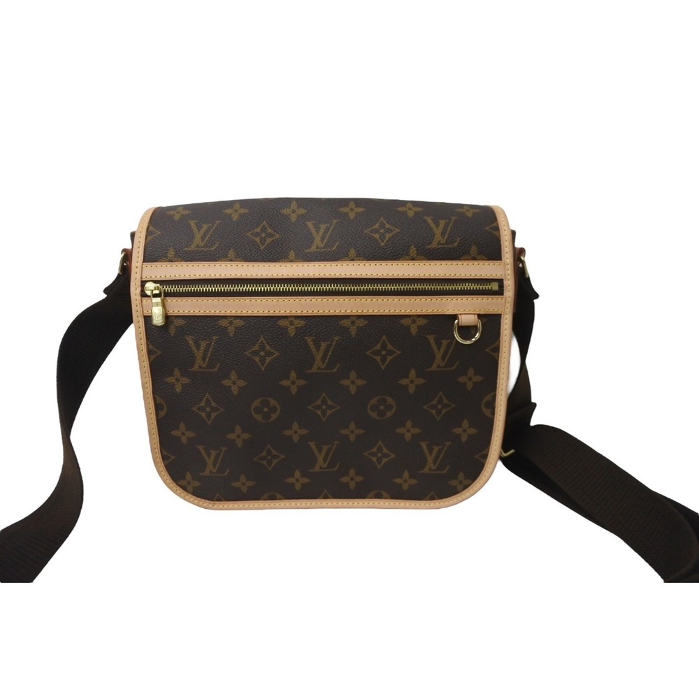 LOUIS VUITTON Monogram Bosphore Messenger Bag Brown Logo Crossbody Shoulder - Picture 2 of 9